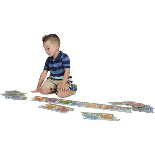  Melissa & Doug Number Train Jumbo Floor Puzzle - 20 Pcs