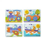 Melissa & Doug Jigsaw Puzzle Set  Vehicles