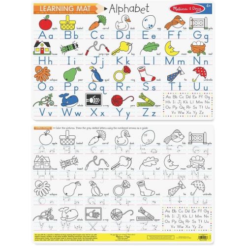  Melissa & Doug Alphabet Write-A-Mat Puzzle