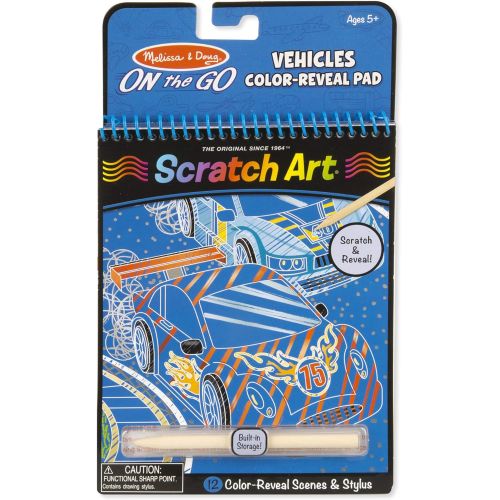  Melissa & Doug Vehicles Color-Reveal Pad