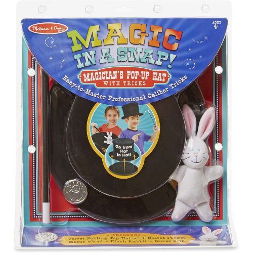  Melissa & Doug Magician’s Pop-Up Hat with Tricks