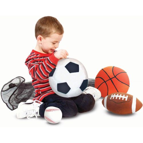  Melissa & Doug Sports Balls in a Mesh Bag