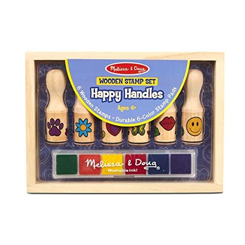  Melissa & Doug Happy Handle Stamp Set