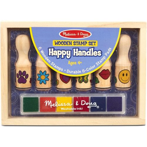  Melissa & Doug Happy Handle Stamp Set