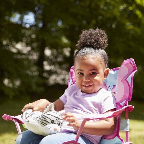  Melissa & Doug Cutie Pie Butterfly Camp Chair, Pink (96423)