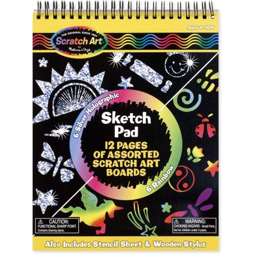  Melissa & Doug Scratch Art Sketch Pad