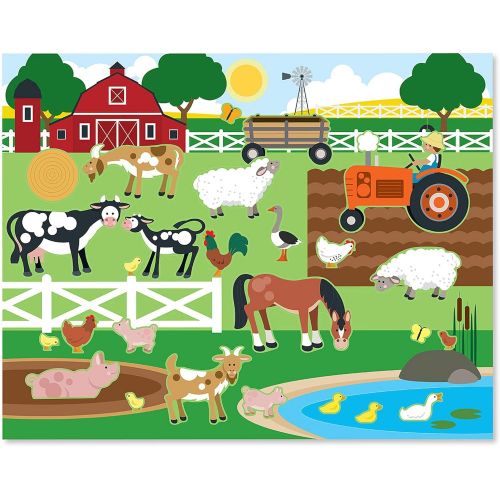  Melissa & Doug Reusable Sticker Pad - Habitats