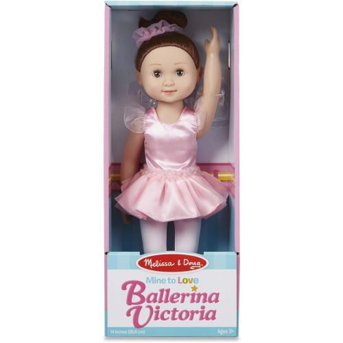  Melissa & Doug Victoria 14-Inch Poseable Ballerina Doll