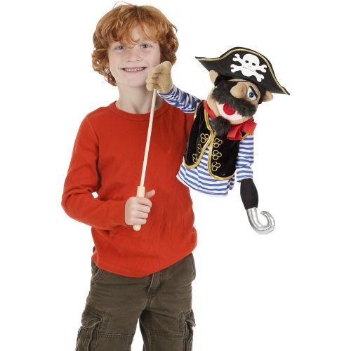  Melissa & Doug Pirate Puppet with Detachable Wooden Rod for Animated Gestures
