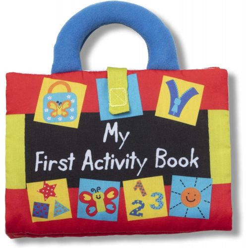  Melissa & Doug K’S Kids My First Activity Book 8-Page Soft Book for Babies & Toddlers & Soft Activity Baby Book - What Should I Wear?