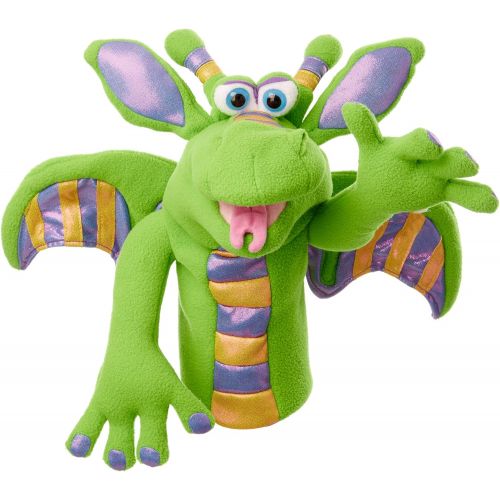 Melissa & Doug Dragon Puppet with Detachable Wooden Rod for Animated Gestures