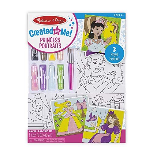  Melissa & Doug Canvas Painting Set - Princess