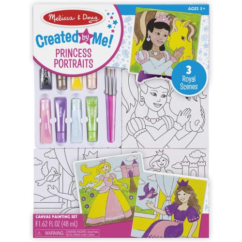  Melissa & Doug Canvas Painting Set - Princess