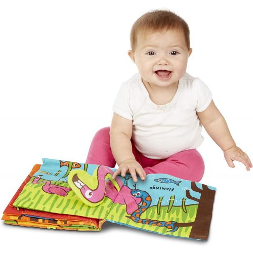  Melissa & Doug Soft Activity Baby Book - Wild Animals