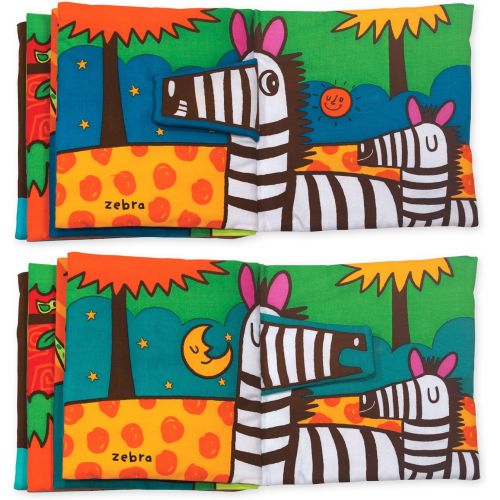  Melissa & Doug Soft Activity Baby Book - Wild Animals