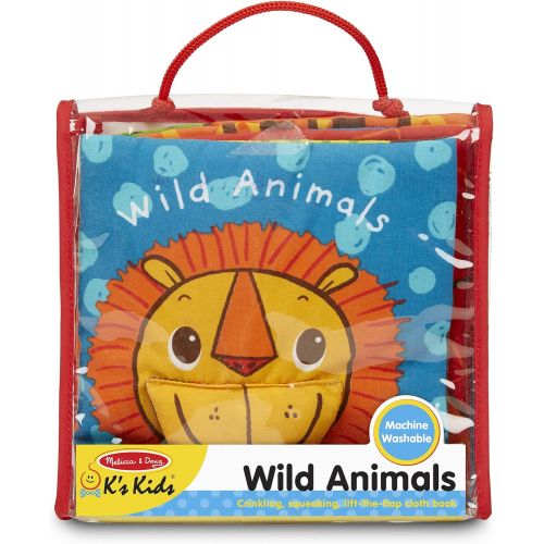  Melissa & Doug Soft Activity Baby Book - Wild Animals