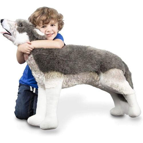  Melissa & Doug Gray Wolf