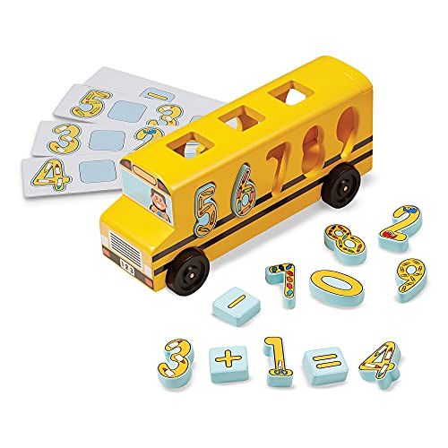  Melissa & Doug Number Matching Math Bus