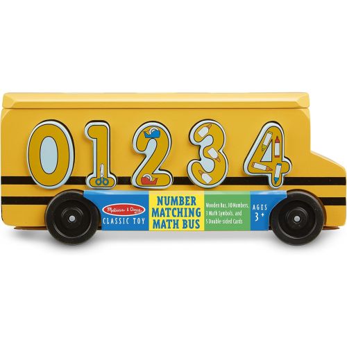  Melissa & Doug Number Matching Math Bus