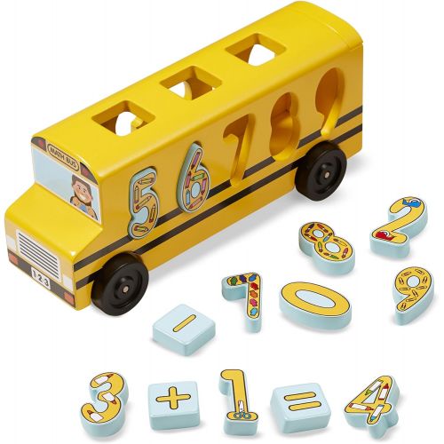  Melissa & Doug Number Matching Math Bus