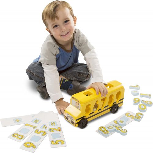  Melissa & Doug Number Matching Math Bus