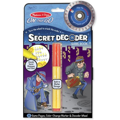  Melissa & Doug Secret Decoder Game Book