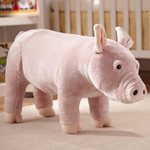  Melissa & Doug Giant Pig - Lifelike Stuffed Animal (over 2 feet long)