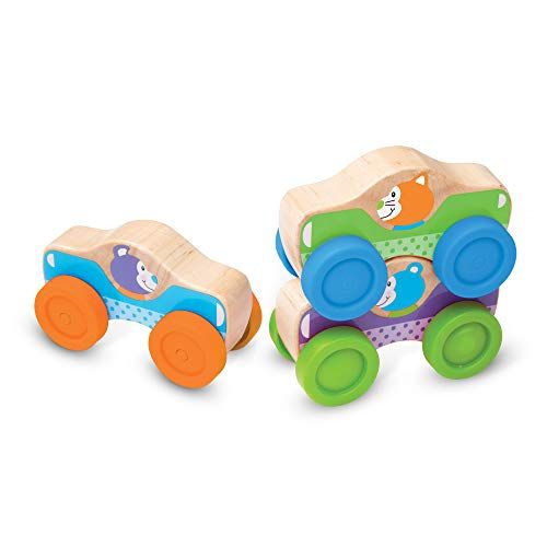  Melissa & Doug Animal Stacking Cars