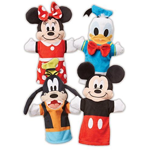  Melissa & Doug Mickey Mouse & Friends Soft & Cuddly Hand Puppets