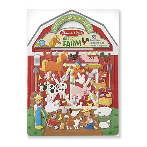  Melissa & Doug Puffy Sticker - Farm