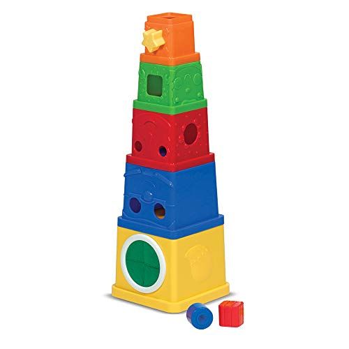  Melissa & Doug Ks Kids Stacking Blocks Set With Sorting Shapes