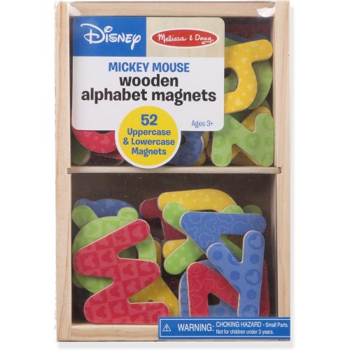  Melissa & Doug Mickey & Friends Wooden Alphabet Magnets