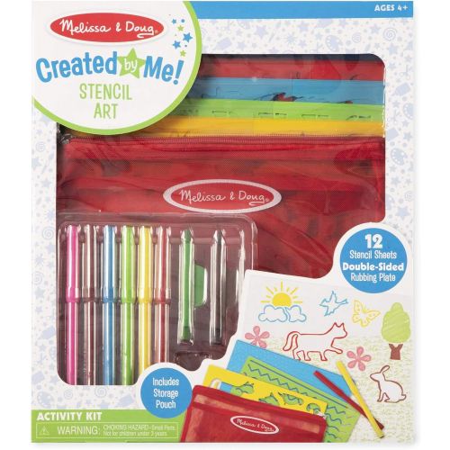  Melissa & Doug Stencil Art Coloring Activity Kit