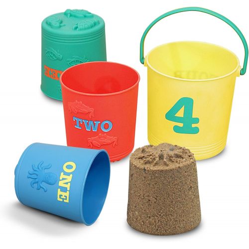  Melissa & Doug Seaside Sidekicks Nesting Pails