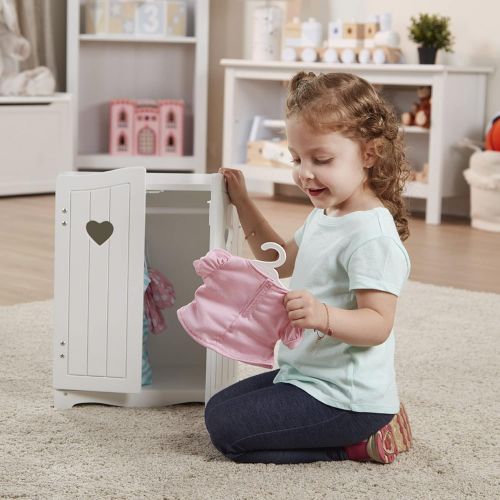  Melissa & Doug Wooden Armoire Closet