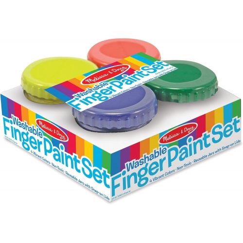  Melissa & Doug Finger Paint Set 4pc