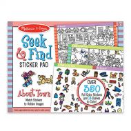 Melissa & Doug Seek and Find Sticker Pad  Around Town