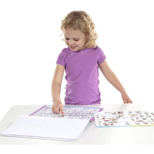  Melissa & Doug Seek and Find Sticker Pad  Around Town