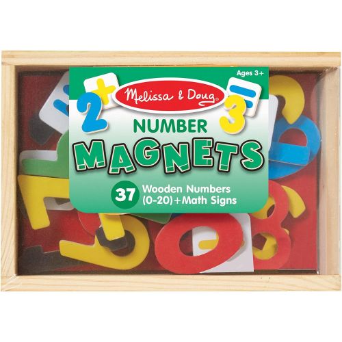  Melissa & Doug Wooden Number Magnets