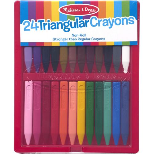  Melissa & Doug Triangular Crayon Set (24 pc)