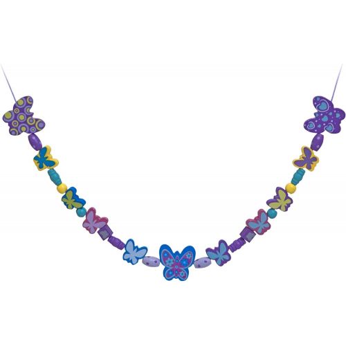  Melissa & Doug Butterfly Friends Wooden Bead Set