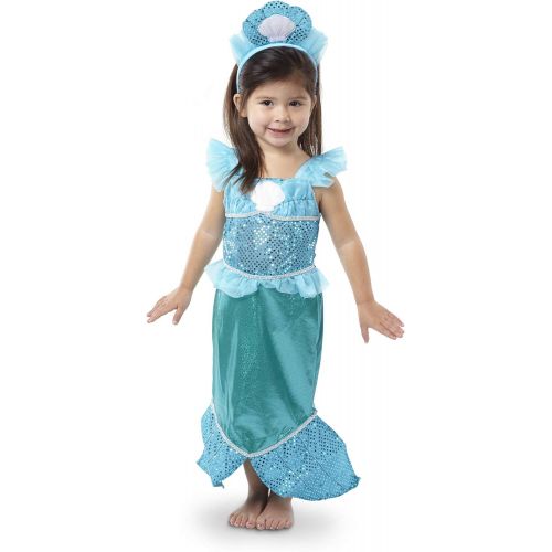  Melissa & Doug Mermaid Role Play Costume Set