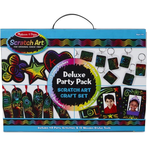  Melissa & Doug Scratch Art Deluxe Party Pack Craft Set