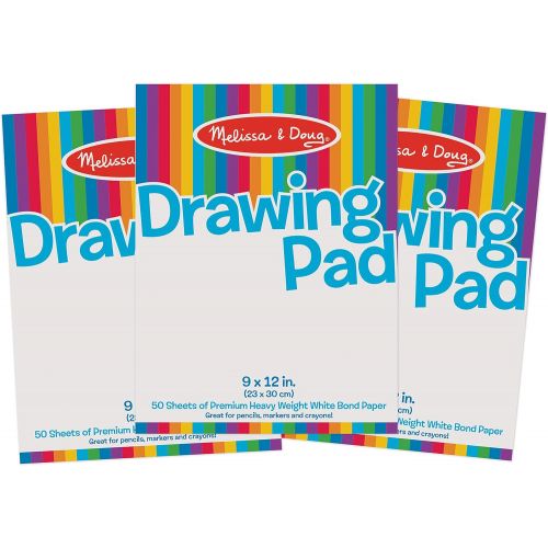  Melissa & Doug Drawing Paper Pad Bundle (3 Pack)