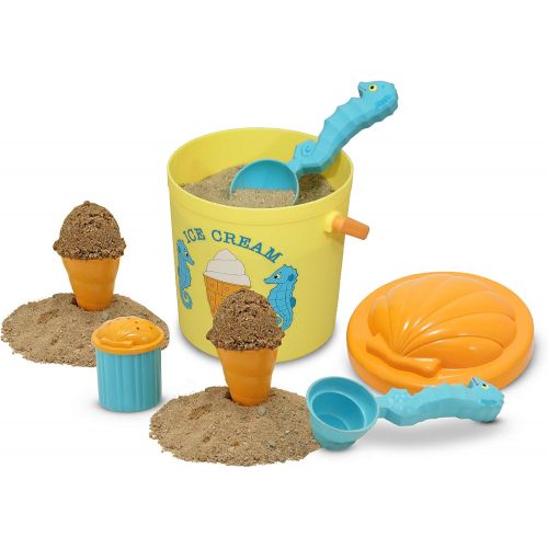  Melissa & Doug Speck Seahorse Sand Ice Cream Set