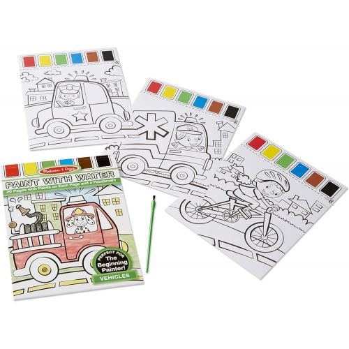  Melissa & Doug Paint with Water - Vehicles