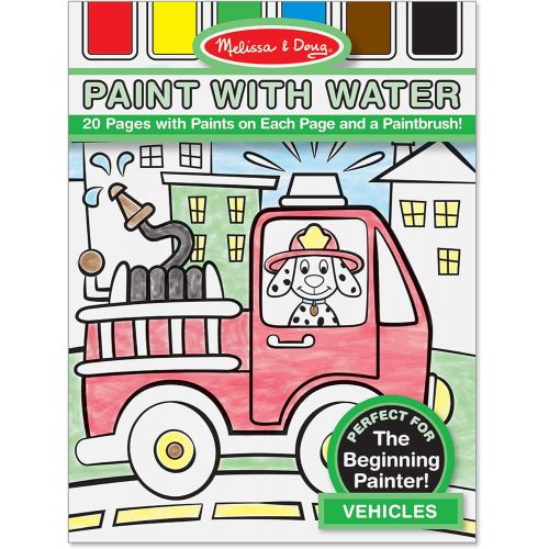  Melissa & Doug Paint with Water - Vehicles