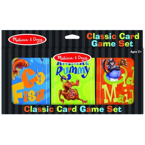  Melissa & Doug Animal Card Games