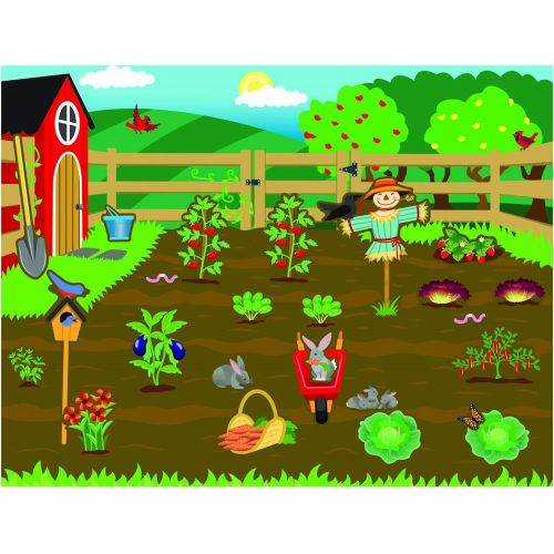  Melissa & Doug Reusable Sticker Pad - Farm