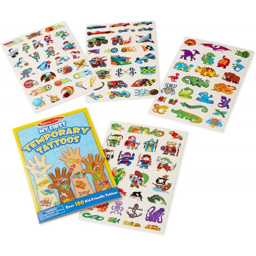  Melissa & Doug Temporary Tattoos - Blue